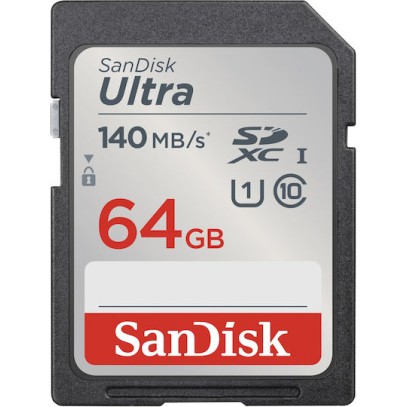 Sandisk Ultra SDXC 64GB Class 10 U1 UHS-I