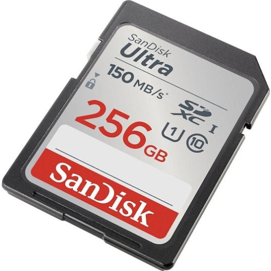 Sandisk Ultra SDXC 256GB Class 10 U1 UHS-I