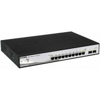D-Link DGS-1210-10P/E v1 Managed L2 PoE Switch με 8 Θύρες Gigabit (1Gbps) Ethernet και 2 SFP Θύρες