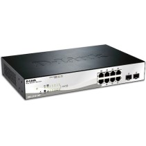 D-Link DGS-1210-10P/E v1 Managed L2 PoE Switch με 8 Θύρες Gigabit (1Gbps) Ethernet και 2 SFP Θύρες