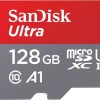 Sandisk Ultra microSDXC 128GB Class 10 U1 A1 UHS-I με αντάπτορα 140MB/s