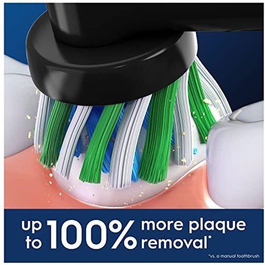 Oral-B CrossAction Ανταλλακτικές Κεφαλές για Ηλεκτρική Οδοντόβουρτσα Black 10τμχ