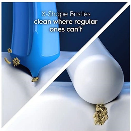 Oral-B CrossAction Ανταλλακτικές Κεφαλές για Ηλεκτρική Οδοντόβουρτσα Black 10τμχ