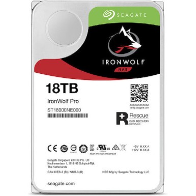 Seagate IronWolf Pro 18TB HDD Σκληρός Δίσκος 3.5