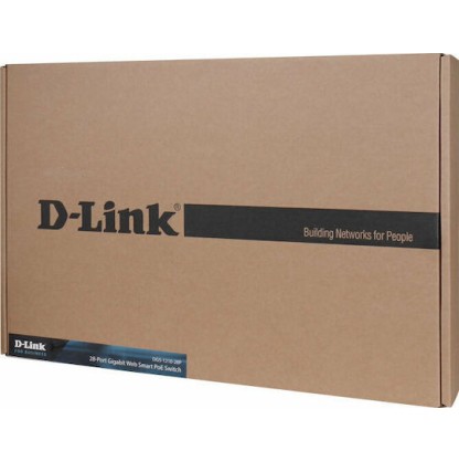 D-Link DGS-1210-28P v1 Managed L2 PoE+ Switch με 28 Θύρες Gigabit (1Gbps) Ethernet και 4 SFP Θύρες