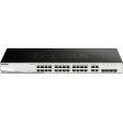D-Link DGS-1210-28P v1 Managed L2 PoE+ Switch με 28 Θύρες Gigabit (1Gbps) Ethernet και 4 SFP Θύρες