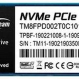 TeamGroup MP33 Pro SSD 2TB M.2 NVMe PCI Express 3.0 TM8FPD002T0C101