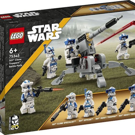 Lego Star Wars 501st Clone Troopers για 6+ Ετών