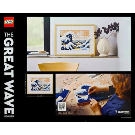 Lego Art Hokusai – The Great Wave για 18+ Ετών