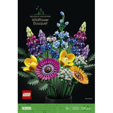 Lego Botanical Collection Wildflower Bouquet για 18+ Ετών 939τμχ