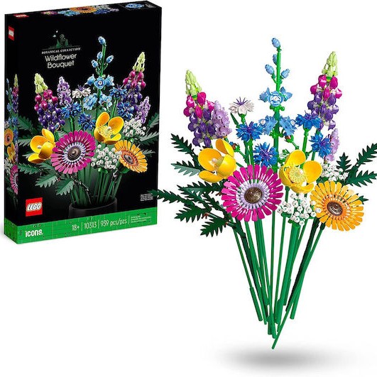 Lego Botanical Collection Wildflower Bouquet για 18+ Ετών 939τμχ