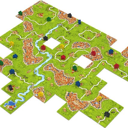 Επιτραπέζιο Παιχνίδι Carcassonne V3.0 35 Λεπτά για 2-5 Παίκτες 7+ Ετών (EN) Asmodee