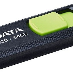 Adata UC300 64GB USB 3.2 Stick με σύνδεση USB-C Μαύρο
