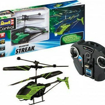 Revell Helicopter Glow in Dark Streak Τηλεκατευθυνόμενο Ελικόπτερο