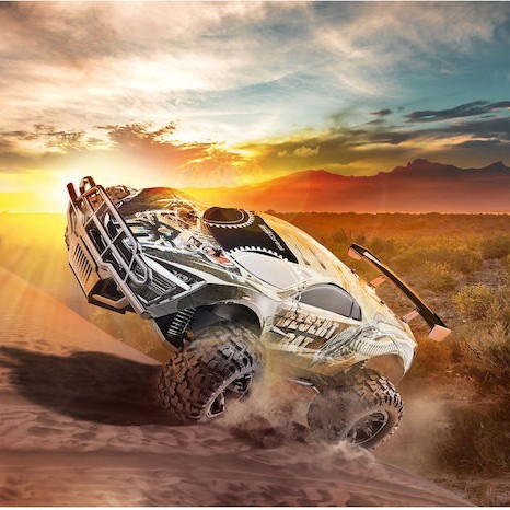 Revell Desert Rat Τηλεκατευθυνόμενο Αυτοκίνητο Buggy