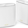 Asus ZenWiFi XT9 White WiFi Mesh Network Access Point Wi‑Fi 6 Tri Band (2.4 & 5 & 5GHz) σε Διπλό Kit