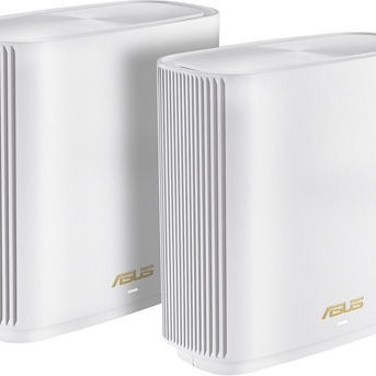 Asus ZenWiFi XT9 White WiFi Mesh Network Access Point Wi‑Fi 6 Tri Band (2.4 & 5 & 5GHz) σε Διπλό Kit