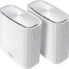 Asus ZenWiFi XT9 White WiFi Mesh Network Access Point Wi‑Fi 6 Tri Band (2.4 & 5 & 5GHz) σε Διπλό Kit