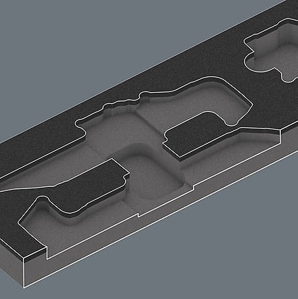 Wera Σετ 20 Κλειδιά Allen σε Σχήμα L