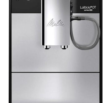 Melitta Latticia Αυτόματη Μηχανή Espresso 1450W Πίεσης 15bar με Μύλο Άλεσης Μαύρη