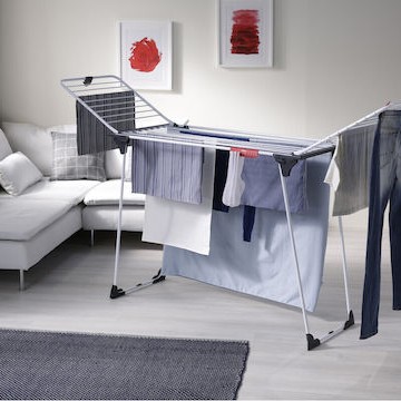 Vileda Magnum Πτυσσόμενη Απλώστρα Δαπέδου από Μέταλλο με Μήκος Απλώματος 12m