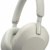 Sony WH-1000XM5 Ασύρματα / Ενσύρματα Over Ear Ακουστικά με 30 ώρες Λειτουργίας και Quick Charge Ασημί