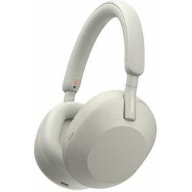 Sony WH-1000XM5 Ασύρματα / Ενσύρματα Over Ear Ακουστικά με 30 ώρες Λειτουργίας και Quick Charge Ασημί