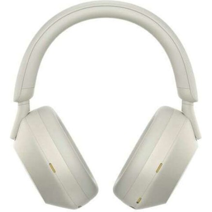 Sony WH-1000XM5 Ασύρματα / Ενσύρματα Over Ear Ακουστικά με 30 ώρες Λειτουργίας και Quick Charge Ασημί