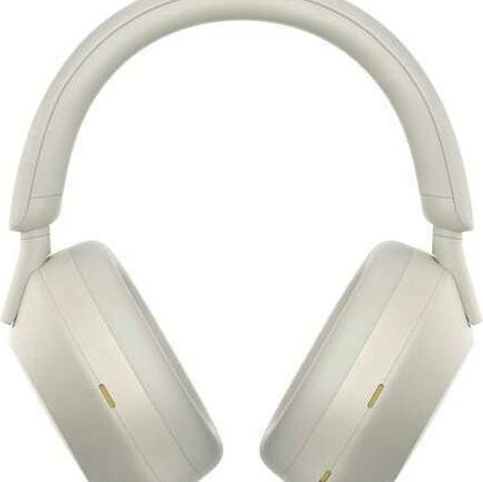 Sony WH-1000XM5 Ασύρματα / Ενσύρματα Over Ear Ακουστικά με 30 ώρες Λειτουργίας και Quick Charge Ασημί