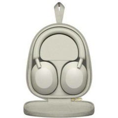Sony WH-1000XM5 Ασύρματα / Ενσύρματα Over Ear Ακουστικά με 30 ώρες Λειτουργίας και Quick Charge Ασημί