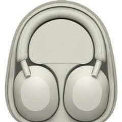 Sony WH-1000XM5 Ασύρματα / Ενσύρματα Over Ear Ακουστικά με 30 ώρες Λειτουργίας και Quick Charge Ασημί