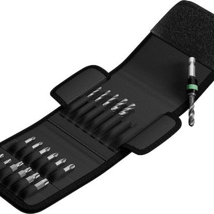 Wera Σετ 19 Τρυπάνια με Κυλινδρικό Στέλεχος για Μέταλλο