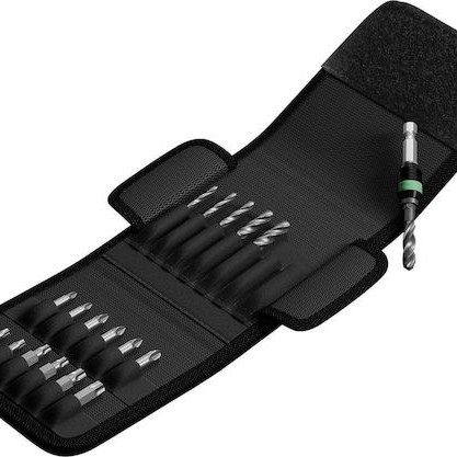 Wera Σετ 19 Τρυπάνια με Κυλινδρικό Στέλεχος για Μέταλλο