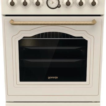 Gorenje Κουζίνα 70lt με Κεραμικές Εστίες Π57.6εκ. Μπεζ