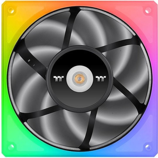 Thermaltake TOUGHFAN 14 RGB High Static Pressure Radiator Fan Case Fan 140mm με Σύνδεση 9-Pin 3τμχ