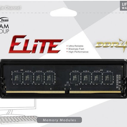 TeamGroup Elite DDR4 με Module 1x16GB και Ταχύτητα 3200 για Desktop