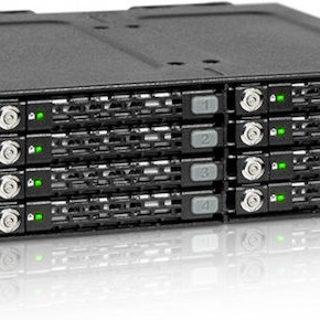 Icy Dock ToughArmor Mobile Rack For External 5.25 Inch Bay Μαύρο MB699VP-B V3