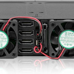 Icy Dock ToughArmor Mobile Rack For External 5.25 Inch Bay Μαύρο MB699VP-B V3