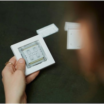 Senic Friends Hue Switch Εξωτερικός Διακόπτης Τοίχου Φωτισμού Μαύρος