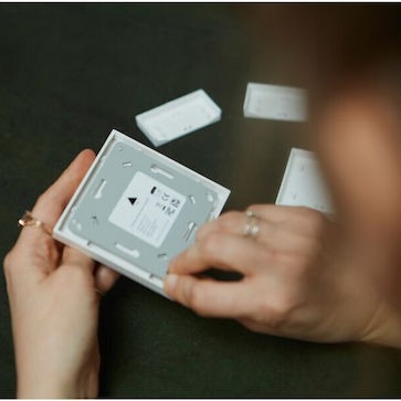 Senic Friends Hue Switch Εξωτερικός Διακόπτης Τοίχου Φωτισμού Μαύρος