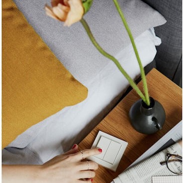 Senic Friends Hue Switch Εξωτερικός Διακόπτης Τοίχου Φωτισμού Μαύρος