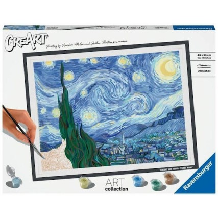 Ravensburger Ζωγραφική Vincent Van Gogh: Starry Night