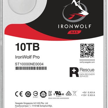 Seagate Ironwolf Pro 10TB HDD Σκληρός Δίσκος 3.5