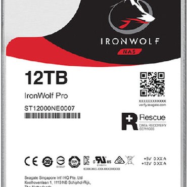 Seagate IronWolf Pro 12TB HDD Σκληρός Δίσκος 3.5