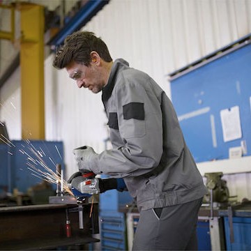 Bosch GWS17-125 Τροχός 125mm Ρεύματος 1700W