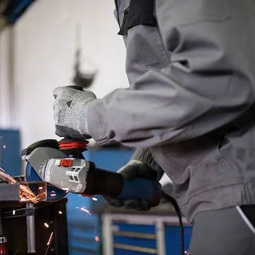 Bosch GWS 17-125 S Τροχός 125mm Ρεύματος 1700W με Ρύθμιση Στροφών