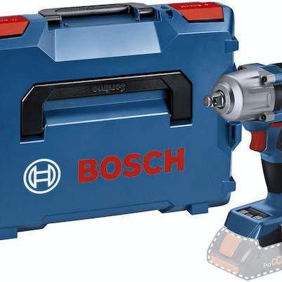 Bosch GDS 18V-450 HC Μπουλονόκλειδο Μπαταρίας 18V Solo με Υποδοχή 1/2