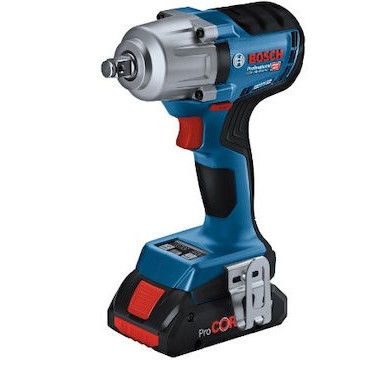 Bosch GDS 18V-450 HC Μπουλονόκλειδο Μπαταρίας 18V Solo με Υποδοχή 1/2