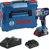 Bosch GDS 18V-450 HC Μπουλονόκλειδο Μπαταρίας 18V 2x4Ah με Υποδοχή 1/2