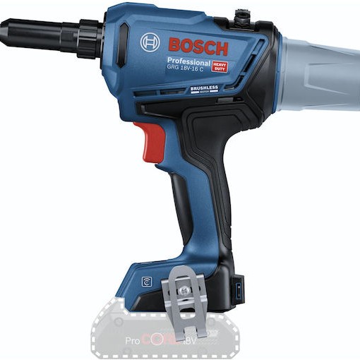 Bosch GRG 18V-16 C Ηλεκτρικός Πριτσιναδόρος Μπαταρίας Solo (χωρίς Μπαταρία και Φορτιστή)